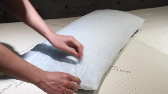 Kühlende Memory-Foam-Bettkissen in Standardgröße mit waschbarem, abnehmbarem Bezug